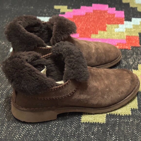 UGG McKay Short Harness Boot, Chocolate Brown, US Women's 9.5 - Picture 9 of 16